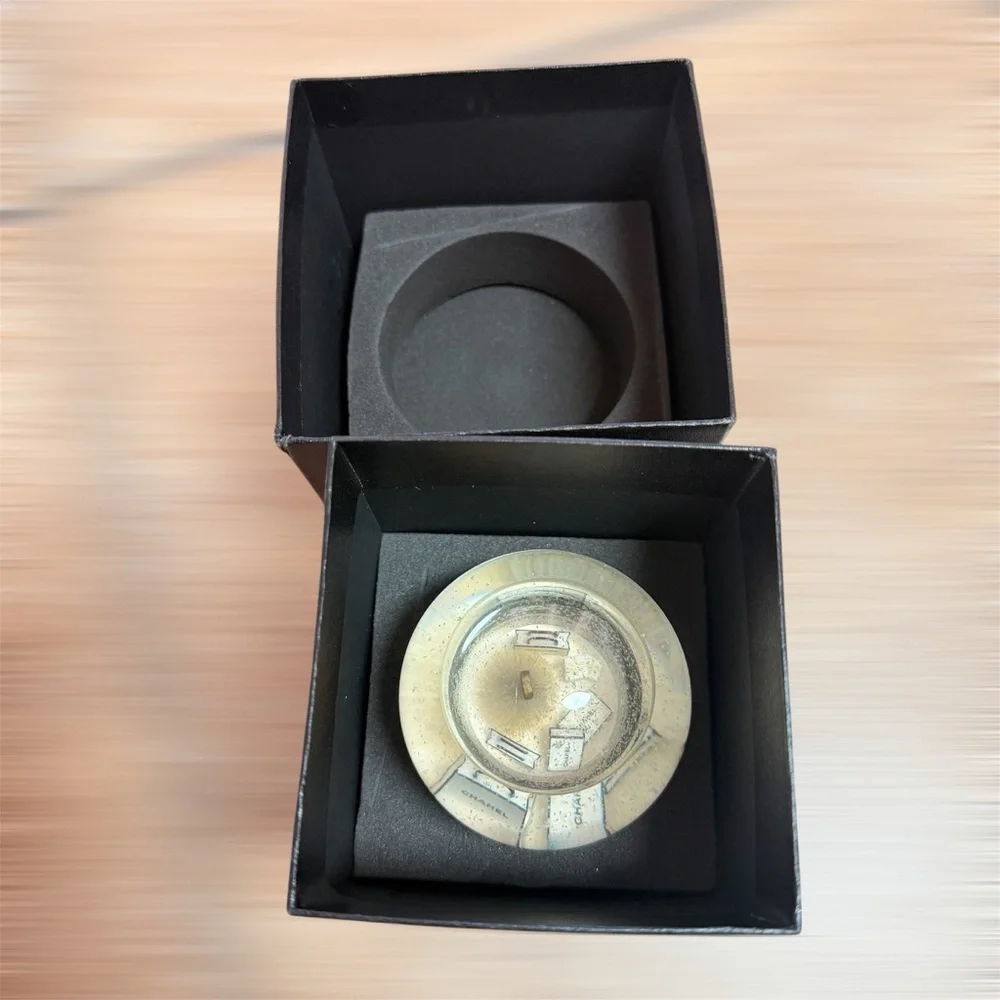 CHANEL Snow Globe with Gold and Silver Accents - Picture 4 of 5
